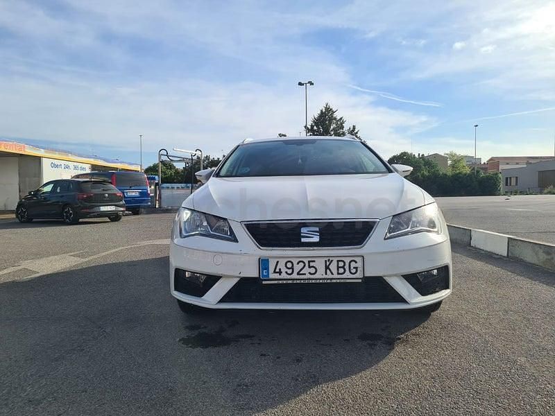 Brugt Seat Leon Style 115 HK (84 kW) 2018 Hvid Stationcar