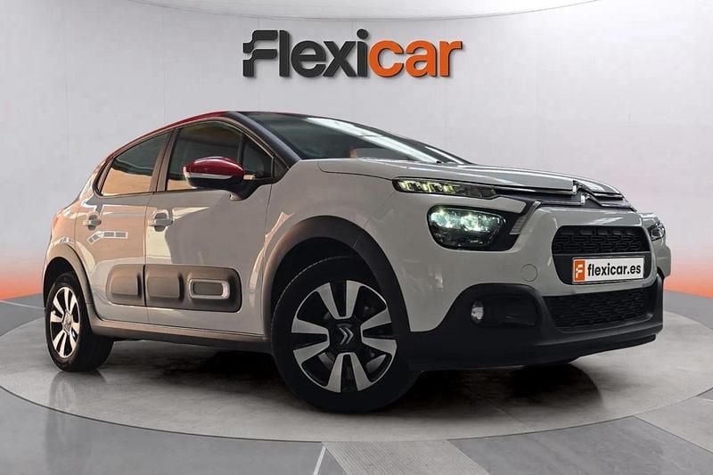 Blanco Usado 2021 Citroën C3 PureTech Utilitario | 9590 € (Buen precio) - Imagen 1/4