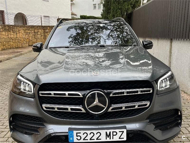 Usado Mercedes GLS400 330 CV (242 kW) 2021 Gris / plata SUV