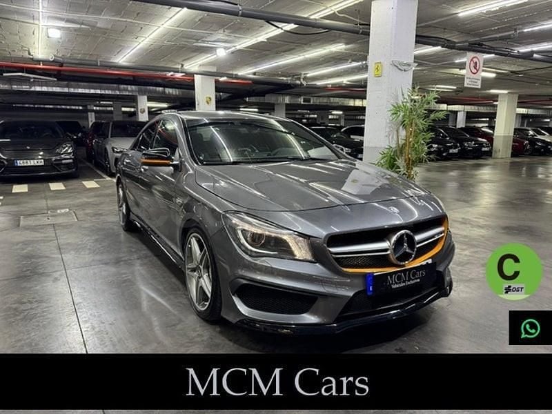 Usado Mercedes CLA45 AMG AMG 360 CV (264 kW) 2014 Gris / plata Berlina