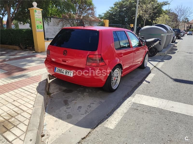 Usado VW Golf IV GTI 150 CV (110 kW) 2002 Rojo Berlina