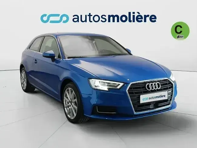 Usado Audi A3 Design 116 CV (85 kW) 2017 Azul Utilitario