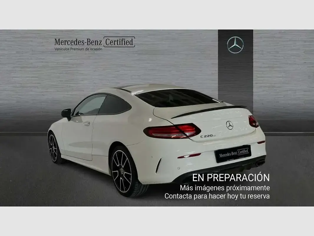 Usado Mercedes C220 194 CV (142 kW) 2023 Blanco Coupe