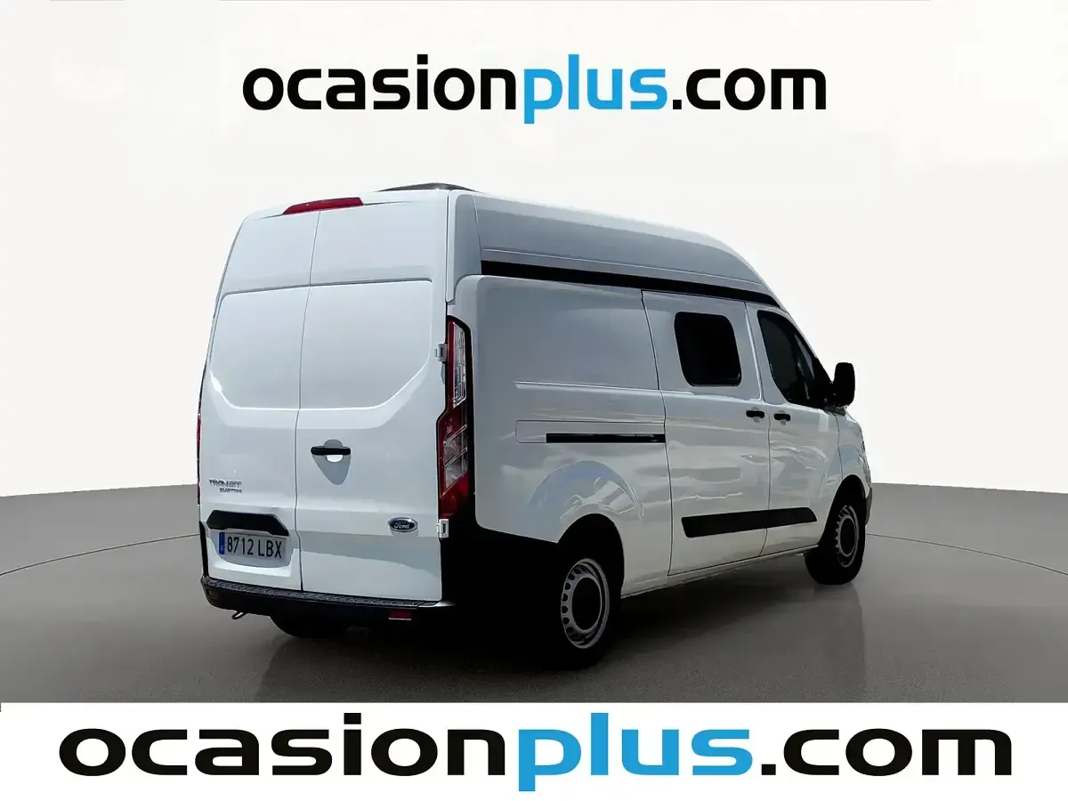 Usado Ford Transit Custom Trend 130 CV (95 kW) 2019 Blanco Berlina