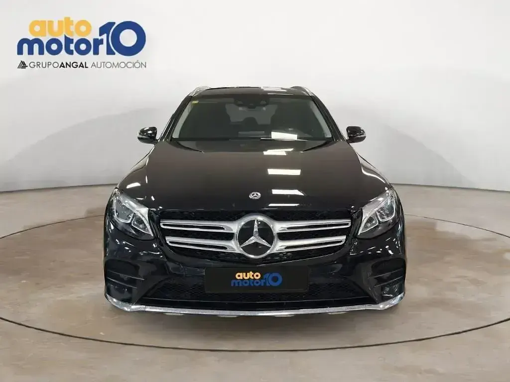 Usado Mercedes GLC220 170 CV (125 kW) 2018 Negro SUV