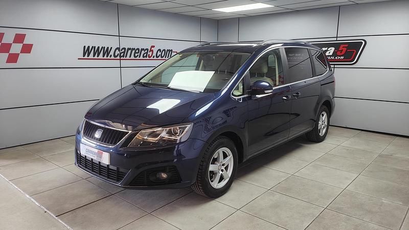 Usado Seat Alhambra Reference 115 CV (84 kW) 2014 Azul Monovolumen