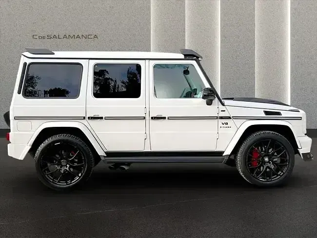 Usado Mercedes G63 AMG AMG 551 CV (405 kW) 2013 Blanco metalizado SUV