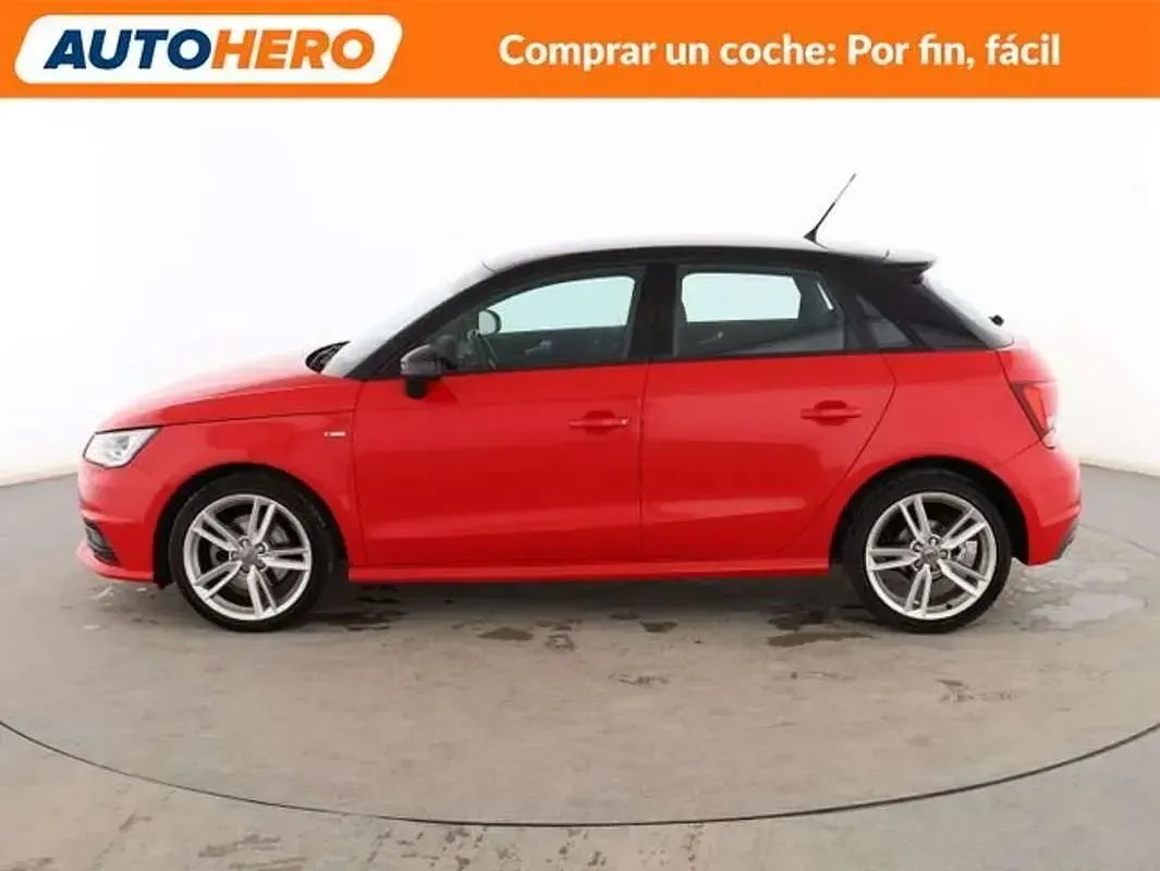 Brugt Audi A1 Sportback Attraction 116 HK (85 kW) 2017 Rød Hatchback