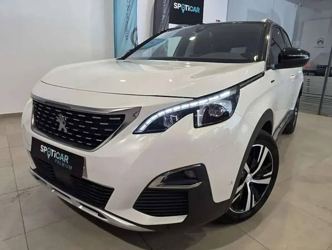 Usado Peugeot 3008 GT-line 131 CV (96 kW) 2020 Blanco SUV
