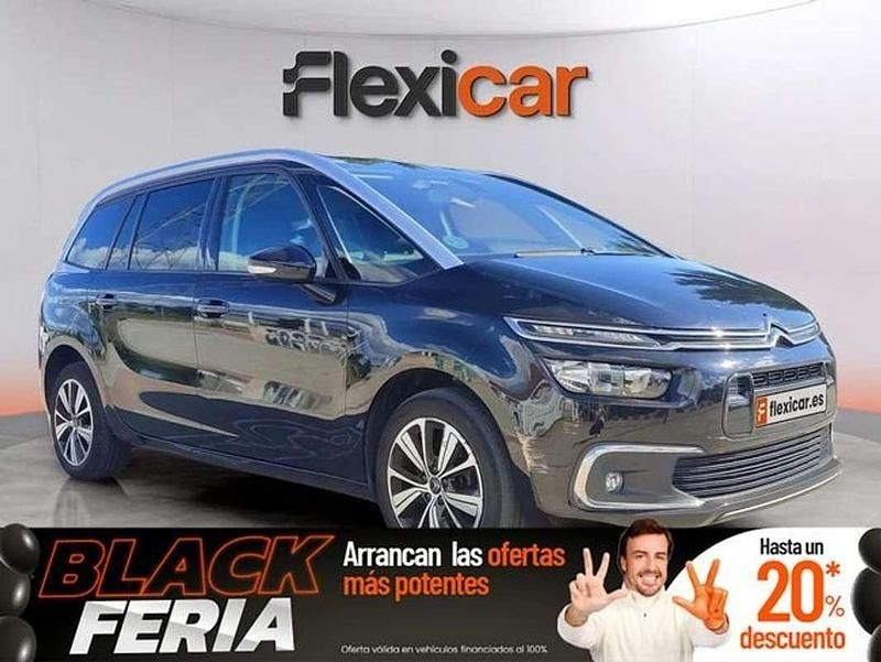 Negro Usado 2016 Citroën C4 Feel Monovolumen | 11.490 € (Precio justo) - Imagen 1/4