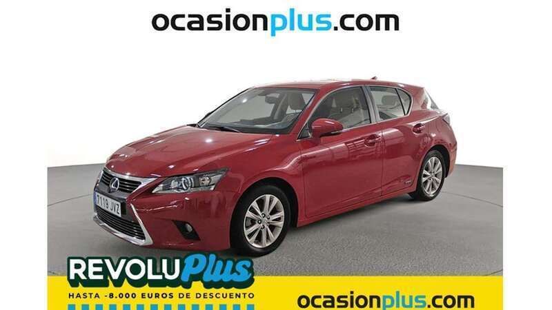 Rojo Usado 2017 Lexus CT200h Executive Line Utilitario | 18.950 € (Precio justo) - Imagen 1/4