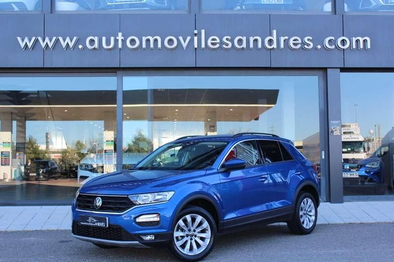 Azul Usado 2021 VW T-Roc Advance SUV | 18.900 € (Precio justo) - Imagen 1/4