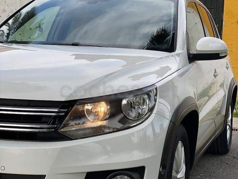 Käytetty VW Tiguan 110 HP (80 kW) 2014 Valkoinen Katumaasturi