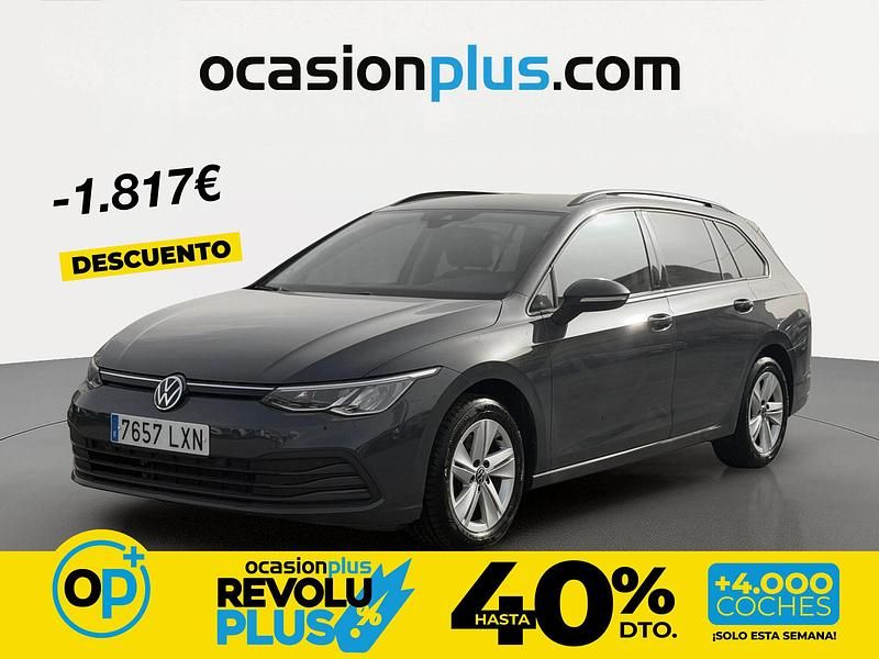 Usado VW Golf VIII Life 115 CV (84 kW) 2022 Gris Familiar