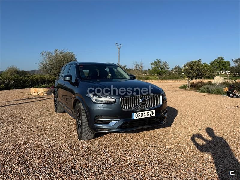 Usado Volvo XC90 Inscription 400 CV (294 kW) 2019 Azul SUV