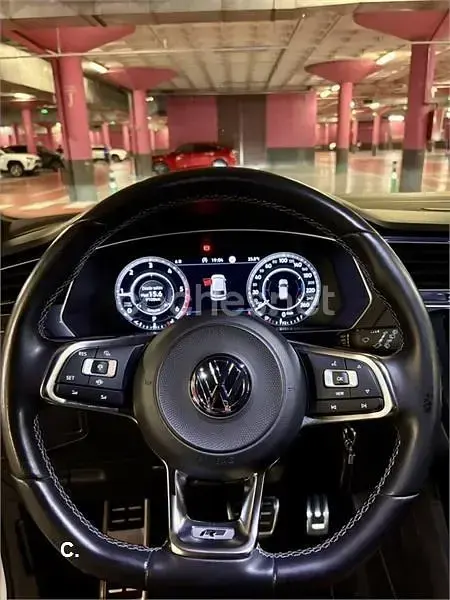 Usado VW Tiguan R-line 150 CV (110 kW) 2019 Blanco SUV