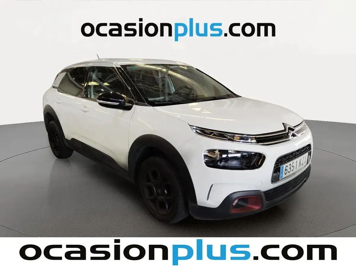 Usado Citroën C4 Cactus Feel 110 CV (80 kW) 2019 Blanco Utilitario