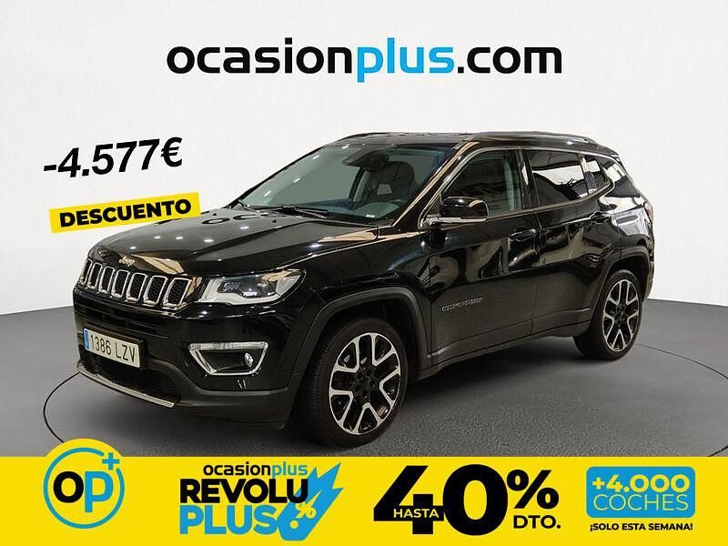 Usado Jeep Compass Limited 150 CV (110 kW) 2021 Negro SUV