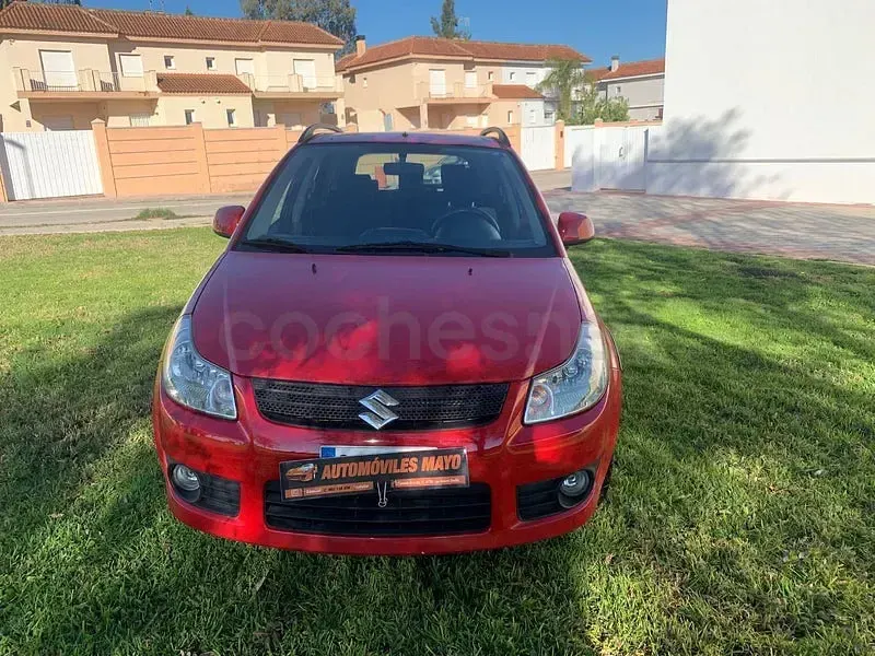 Usado Suzuki SX4 GL 90 CV (66 kW) 2010 Granate SUV