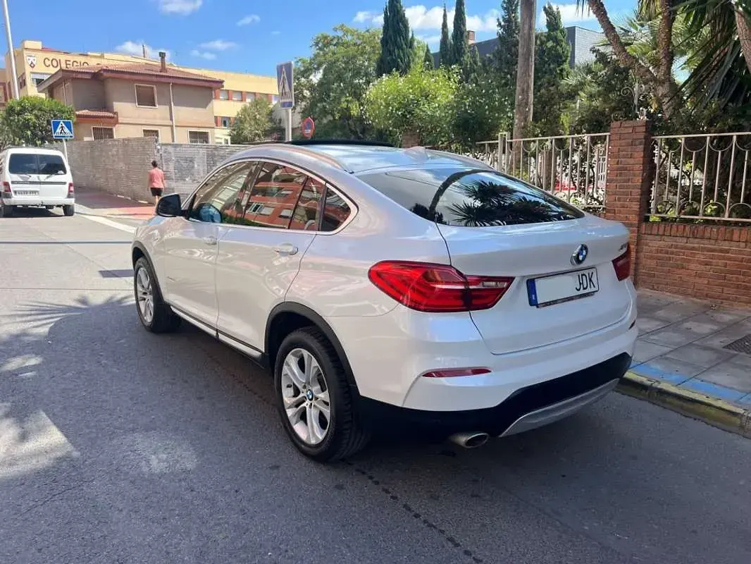Usado BMW X4 Advantage 190 CV (139 kW) 2015 Blanco SUV