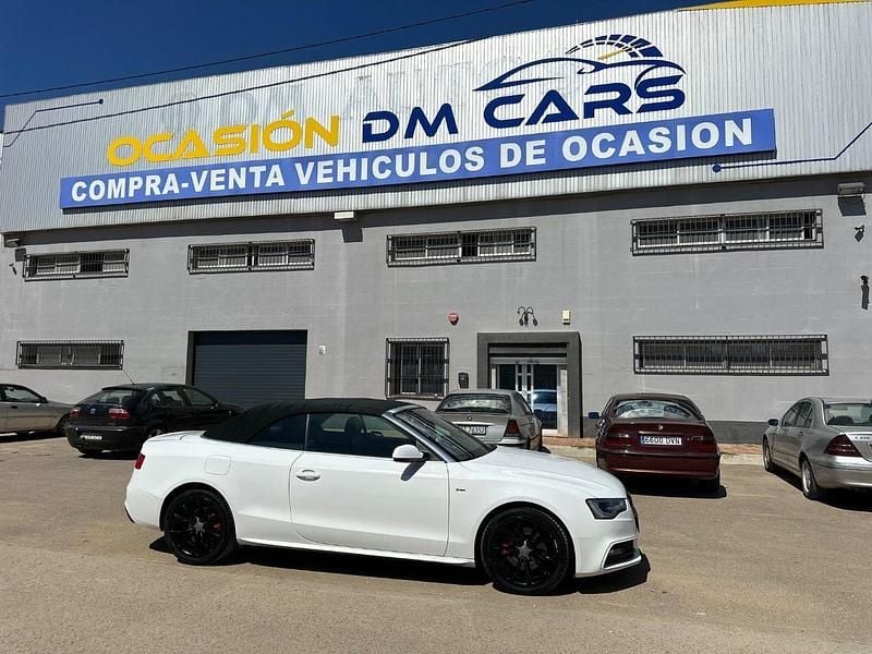 Usado Audi A5 204 CV (150 kW) 2012 Blanco Descapotable