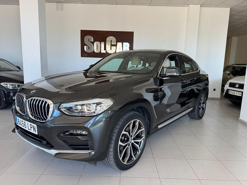 Gris Usado 2021 BMW X4 xLine SUV | 41.800 € (Precio justo) - Imagen 1/4