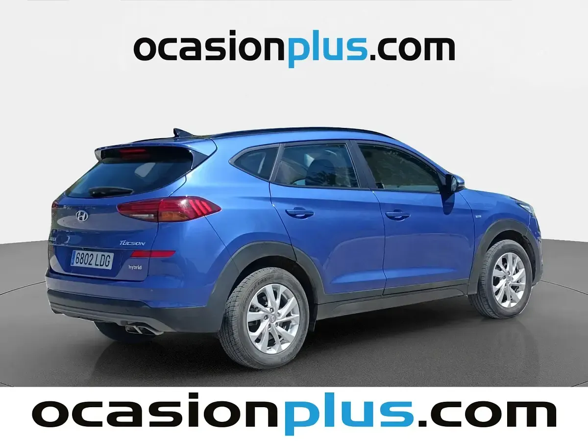 Usado Hyundai Tucson 116 CV (85 kW) 2019 Azul SUV