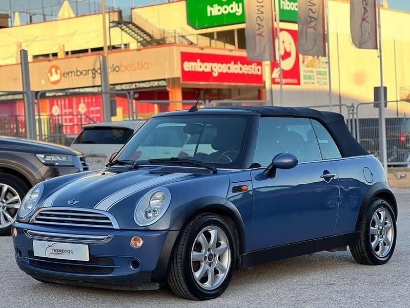 Usado Mini Cooper Cabriolet 116 CV (85 kW) 2006 Azul Descapotable