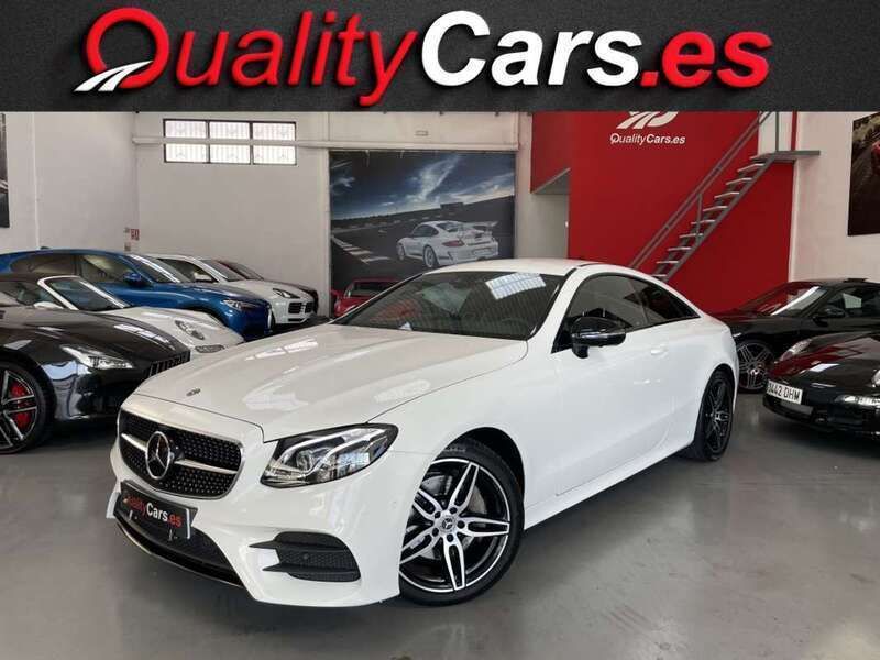 Usado Mercedes E220 194 CV (142 kW) 2020 Blanco Coupe