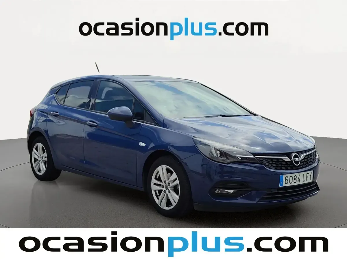 Usado Opel Astra GS Line 110 CV (80 kW) 2020 Azul Utilitario