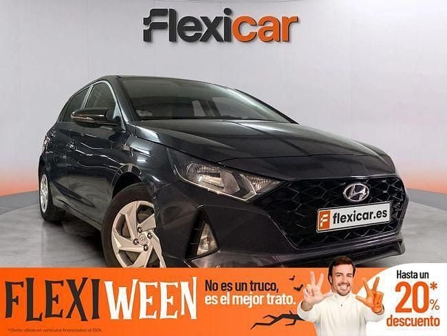 Negro Usado 2022 Hyundai i20 Berlina | 13.470 € (Buen precio) - Imagen 1/4