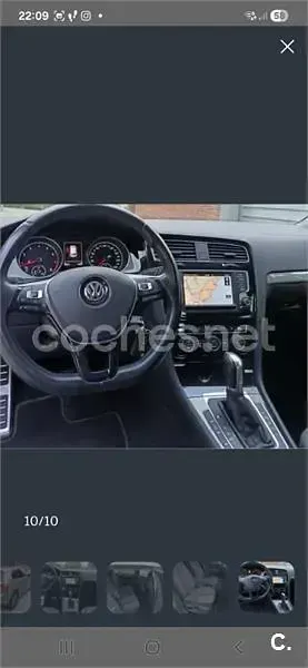 Usado VW Golf VII Edition 110 CV (80 kW) 2016 Gris / plata Berlina