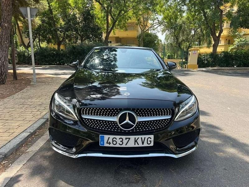 Usado Mercedes C200 184 CV (135 kW) 2018 Negro Descapotable