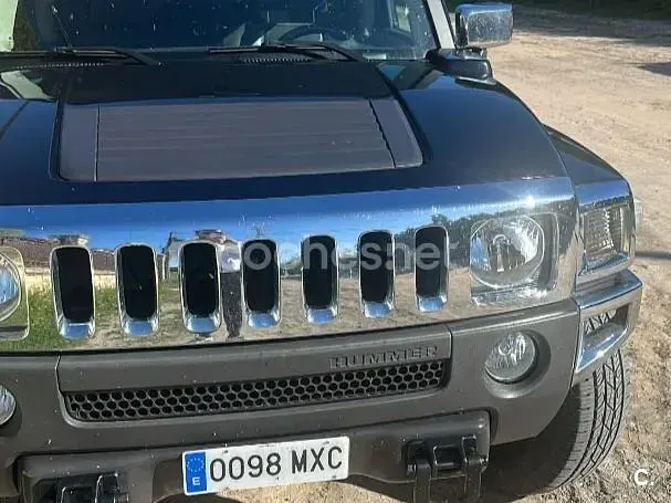 Usado Hummer H3 245 CV (180 kW) 2008 Negro SUV