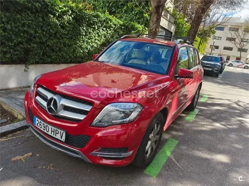 Usado Mercedes GLK220 Edition 170 CV (125 kW) 2013 Rojo SUV