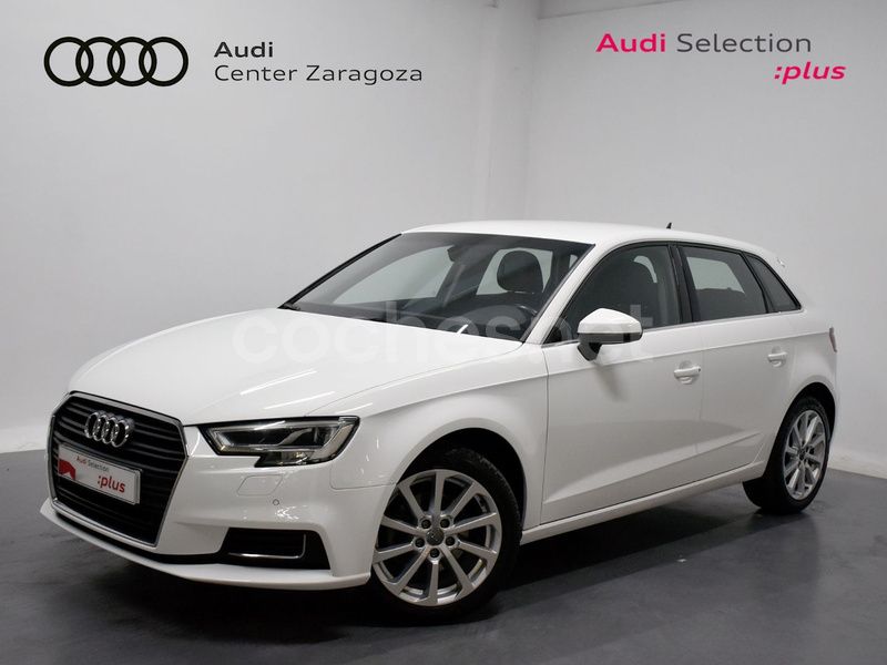 Blanco Usado 2018 Audi A3 Sportback Design Berlina | 17.950 € (Precio justo) - Imagen 1/4