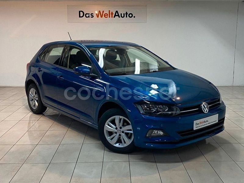 Usado VW Polo Advance 95 CV (69 kW) 2019 Azul Utilitario