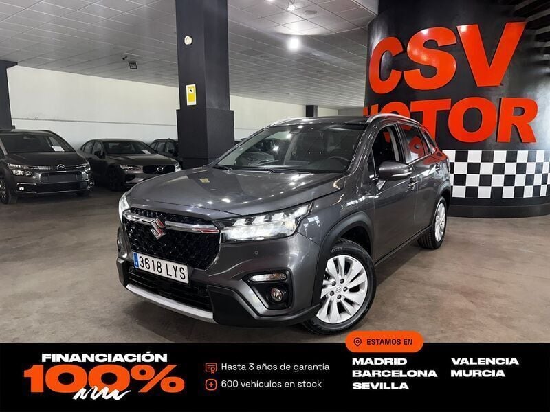 Gris Usado 2022 Suzuki SX4 S-Cross SUV | 18.450 € (Precio justo) - Imagen 1/4