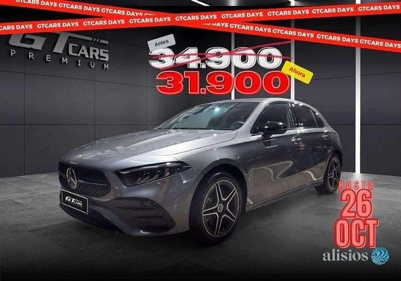 Gris Usado 2024 Mercedes A250 AMG Berlina | 31.900 € (Buen precio) - Imagen 1/4