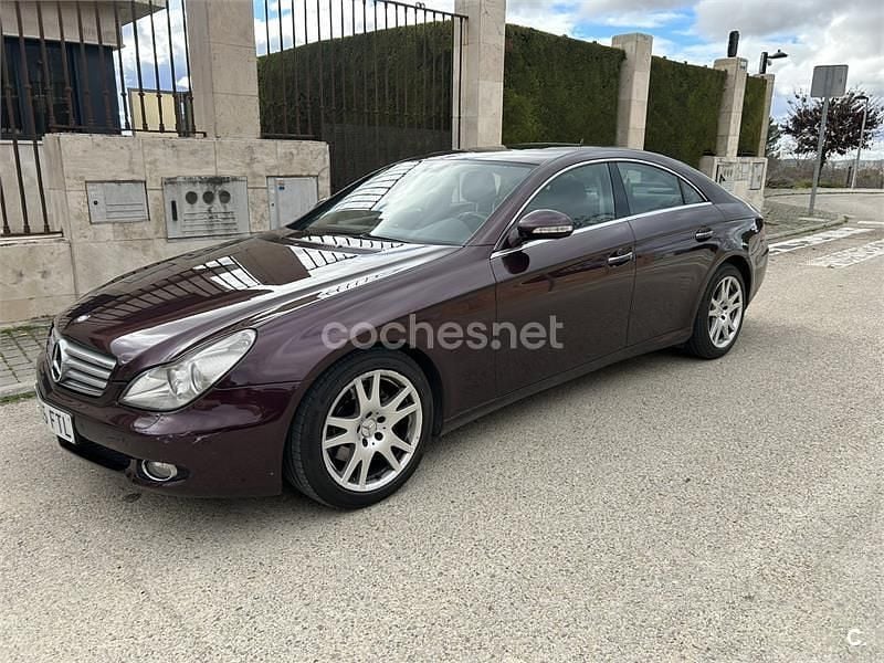 Granate Usado 2007 Mercedes CLS320 Berlina | 9500 € (Precio justo) - Imagen 1/4