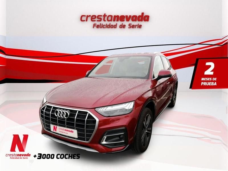Rojo Usado 2021 Audi Q5 Advanced Plus SUV | 39.990 € (Precio justo) - Imagen 1/3