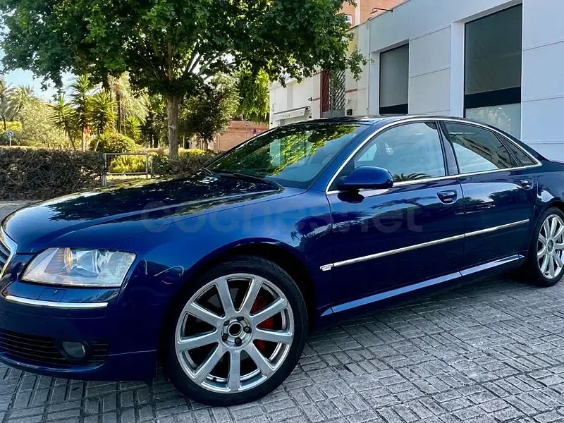 Usado Audi A8 350 CV (257 kW) 2007 Azul Berlina