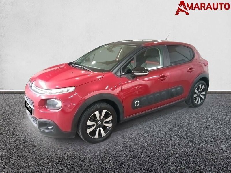 Rojo Usado 2020 Citroën C3 Feel Utilitario | 8490 € (Precio justo) - Imagen 1/4