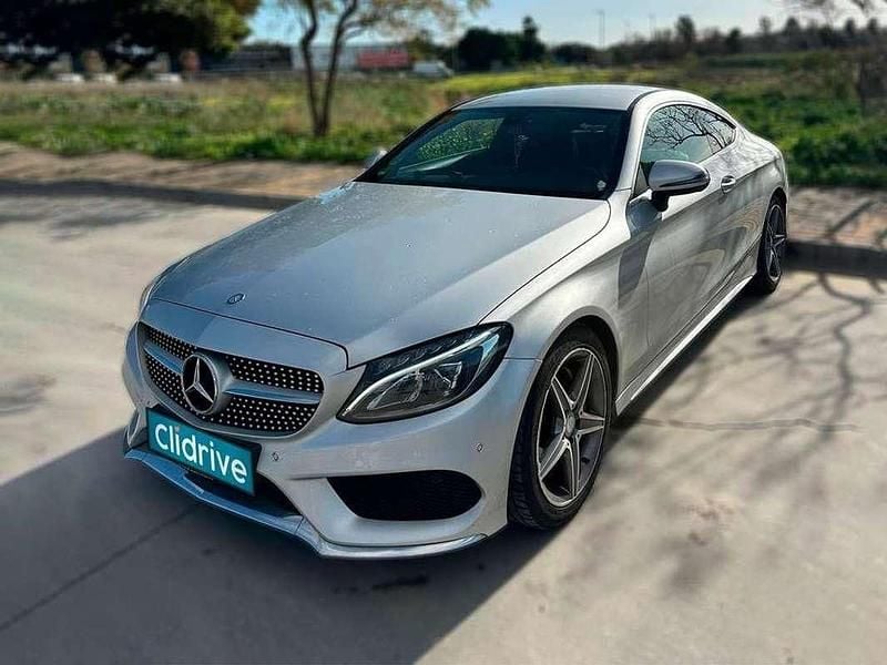 Usado Mercedes C220 170 CV (125 kW) 2017 Gris Coupe