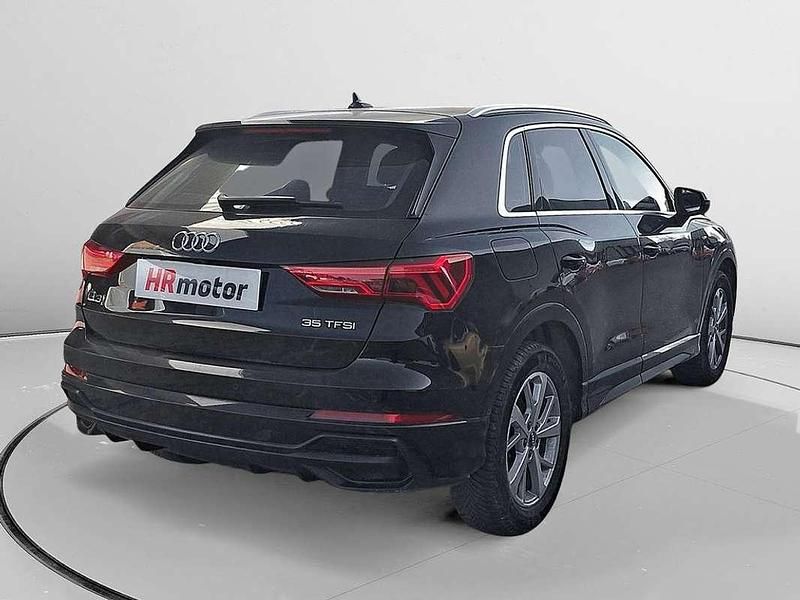 Usado Audi Q3 S-Line 150 CV (110 kW) 2020 Negro SUV