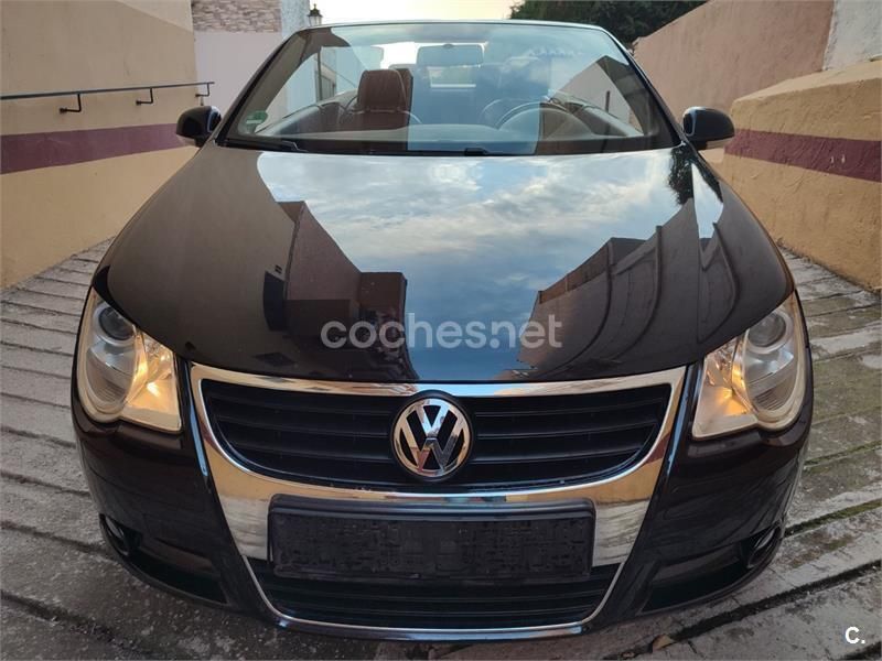 Negro Usado 2007 VW Eos Descapotable | 5999 € (Precio justo) - Imagen 1/4