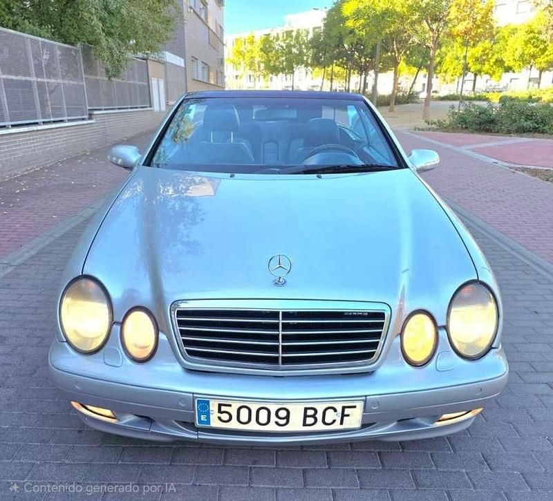 Usado Mercedes CLK200 Avantgarde 218 CV (160 kW) 2001 Plateado Descapotable