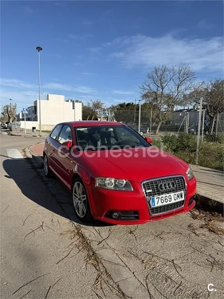 Usado Audi A3 140 HP (102 kW) 2009 Vermelho Citadino