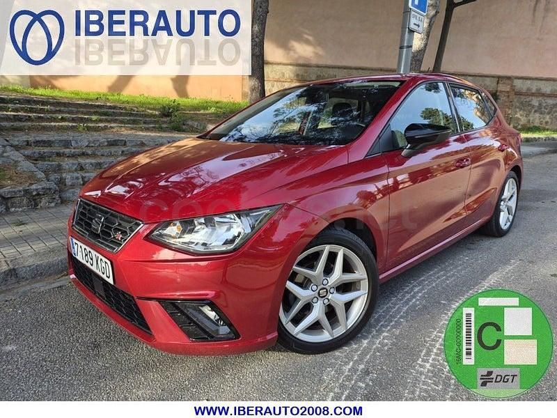 Usado Seat Ibiza FR 116 CV (85 kW) 2017 Granate Berlina