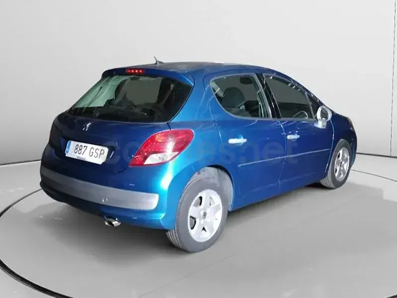Usado Peugeot 207 Sport 95 CV (69 kW) 2009 Azul Berlina